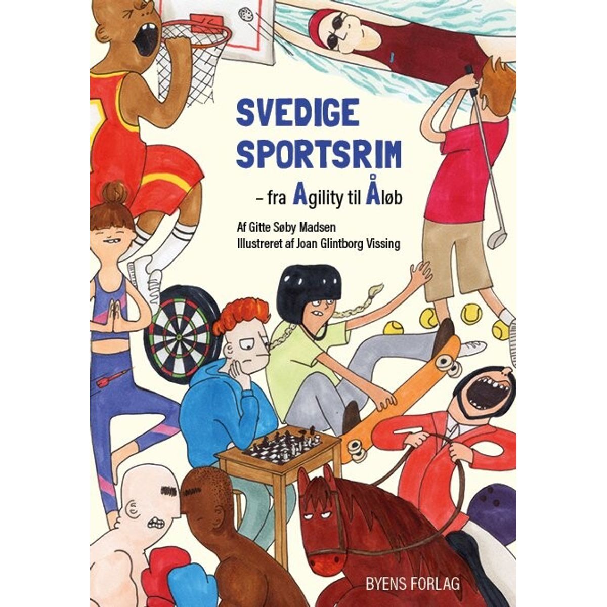 Svedige Sportsrim - Gitte Søby Madsen - Bog