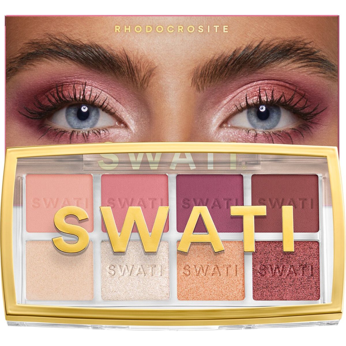 Swati - Rhodochrosiste - øjenskygge Palette