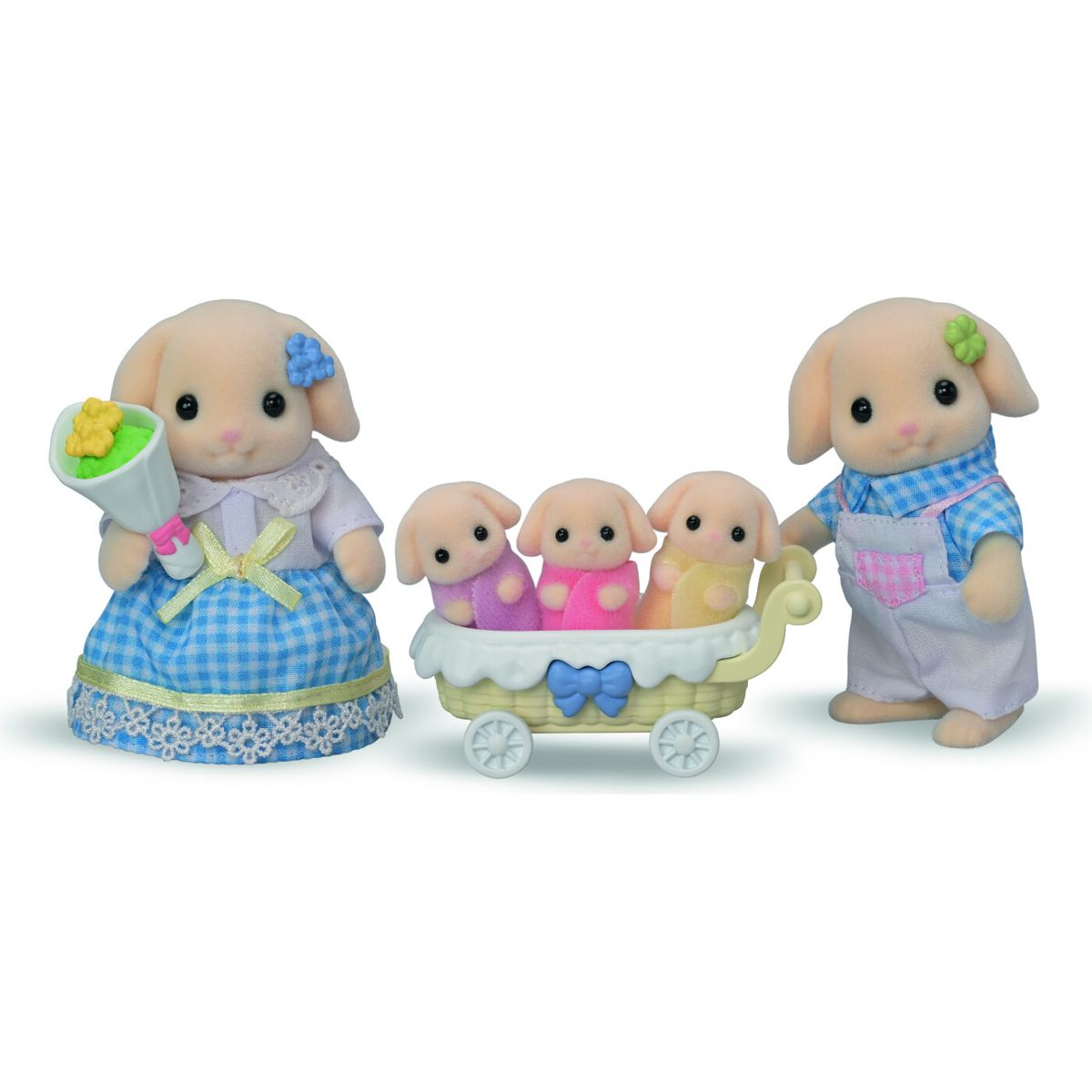 Sylvanian Families Figurer - Flora Kanin Familie - 5735