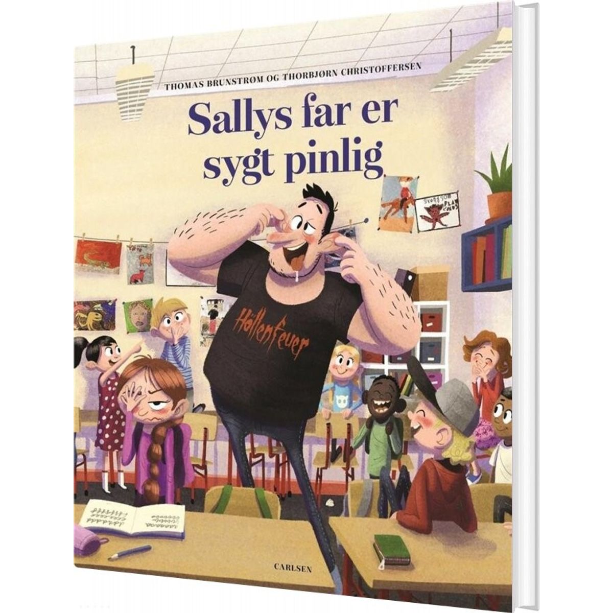 Sallys Far Er Sygt Pinlig - Thomas Brunstrøm - Bog