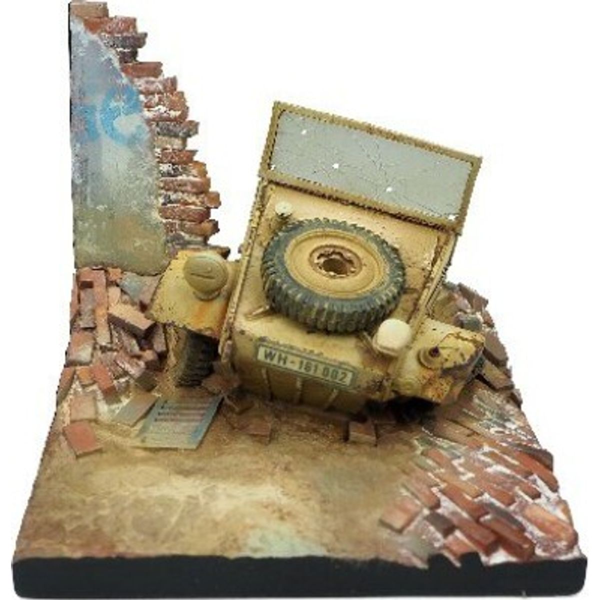 Vallejo Scenics - Kubelwagen Front - Sc008 - 7x7 Cm