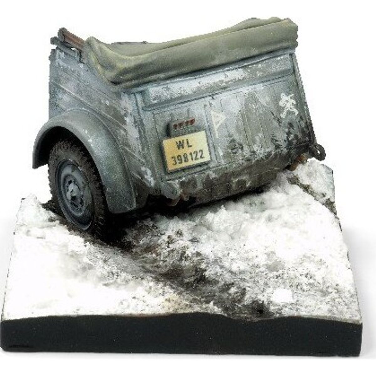 Vallejo Scenics - Kubelwagen Rear - Sc007 - 5,5x5,5 Cm