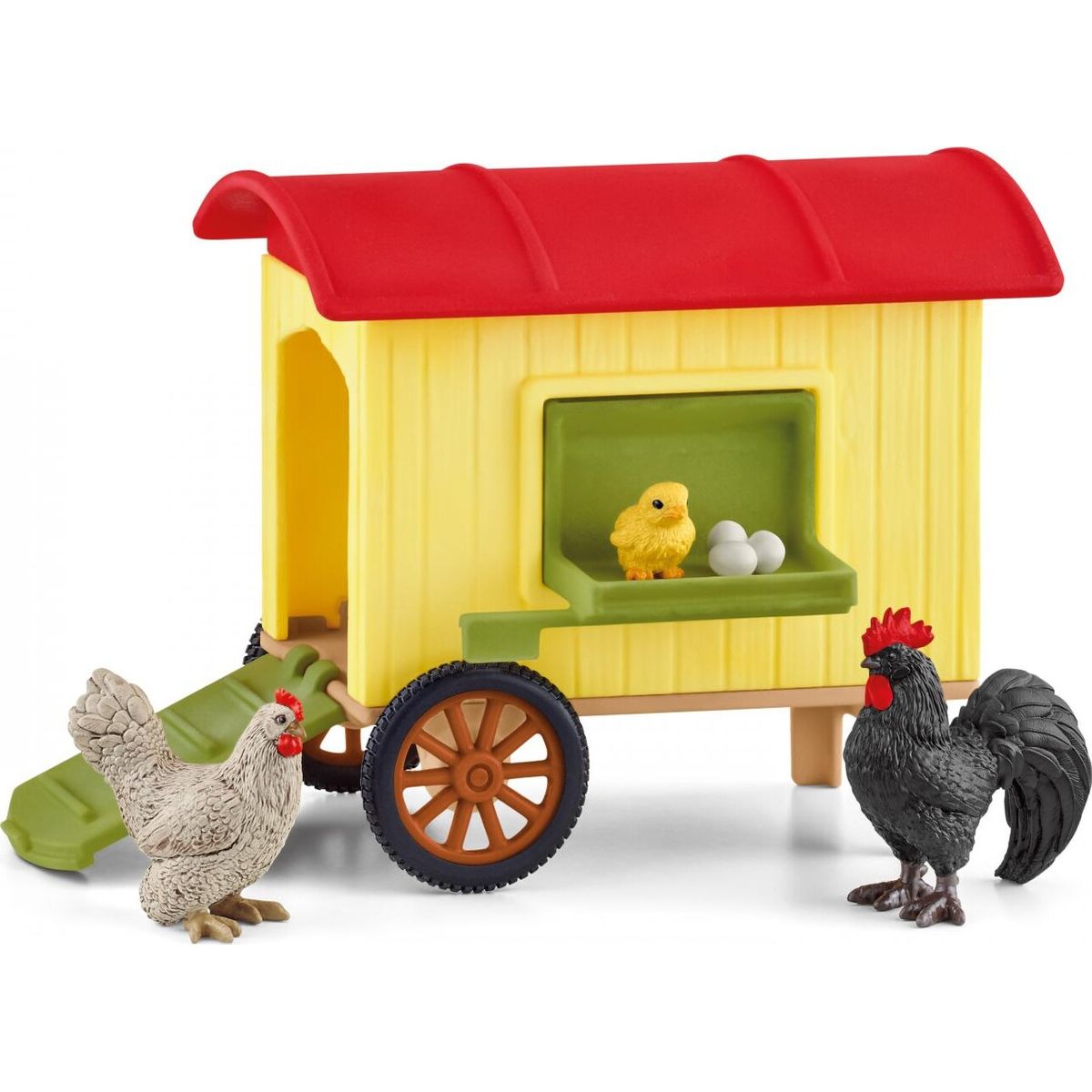 Schleich Farm World - Mobilt Hønsehus - 42572