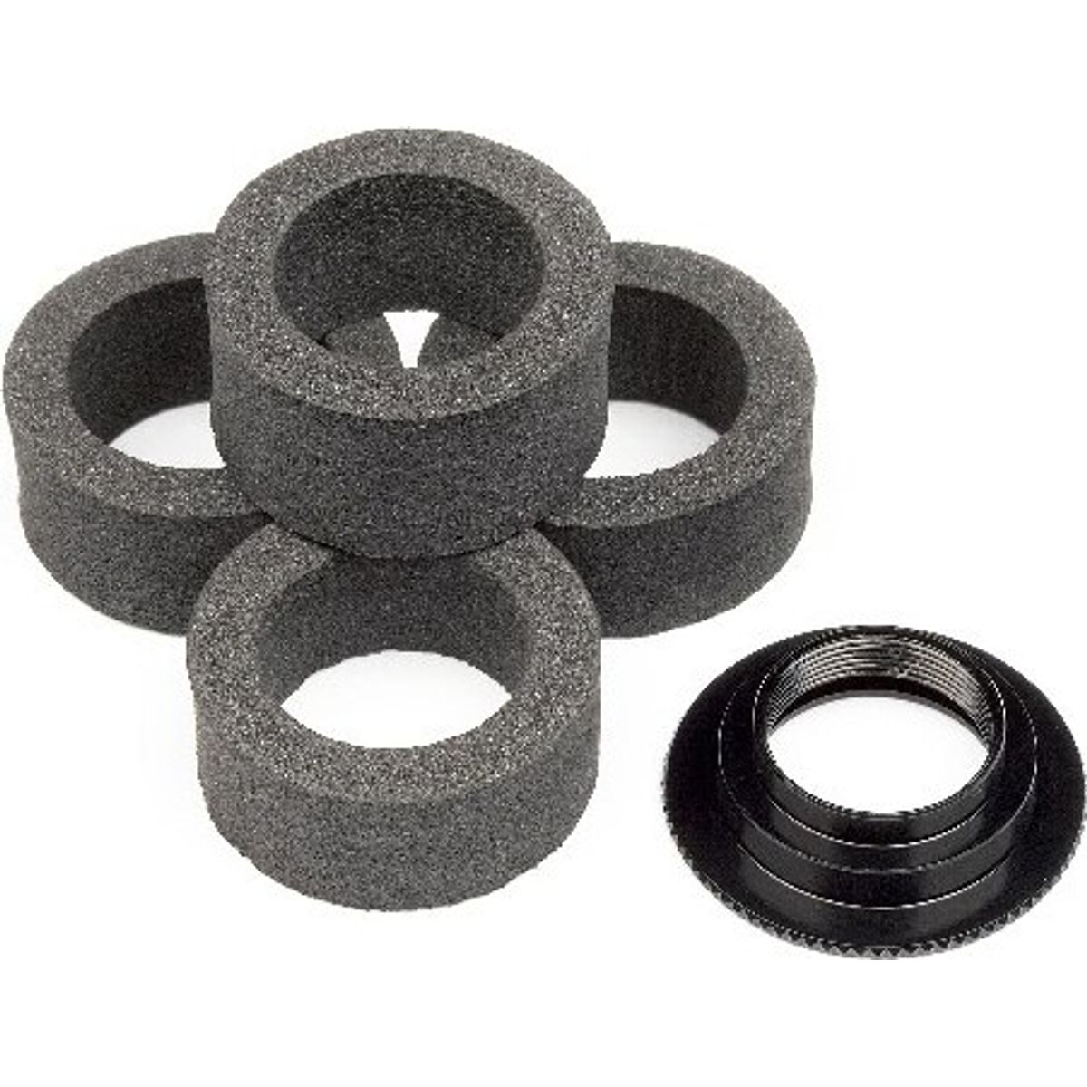 Servo Saver Foam (4pcs) With Adjust Nut - Hp104123 - Hpi Racing