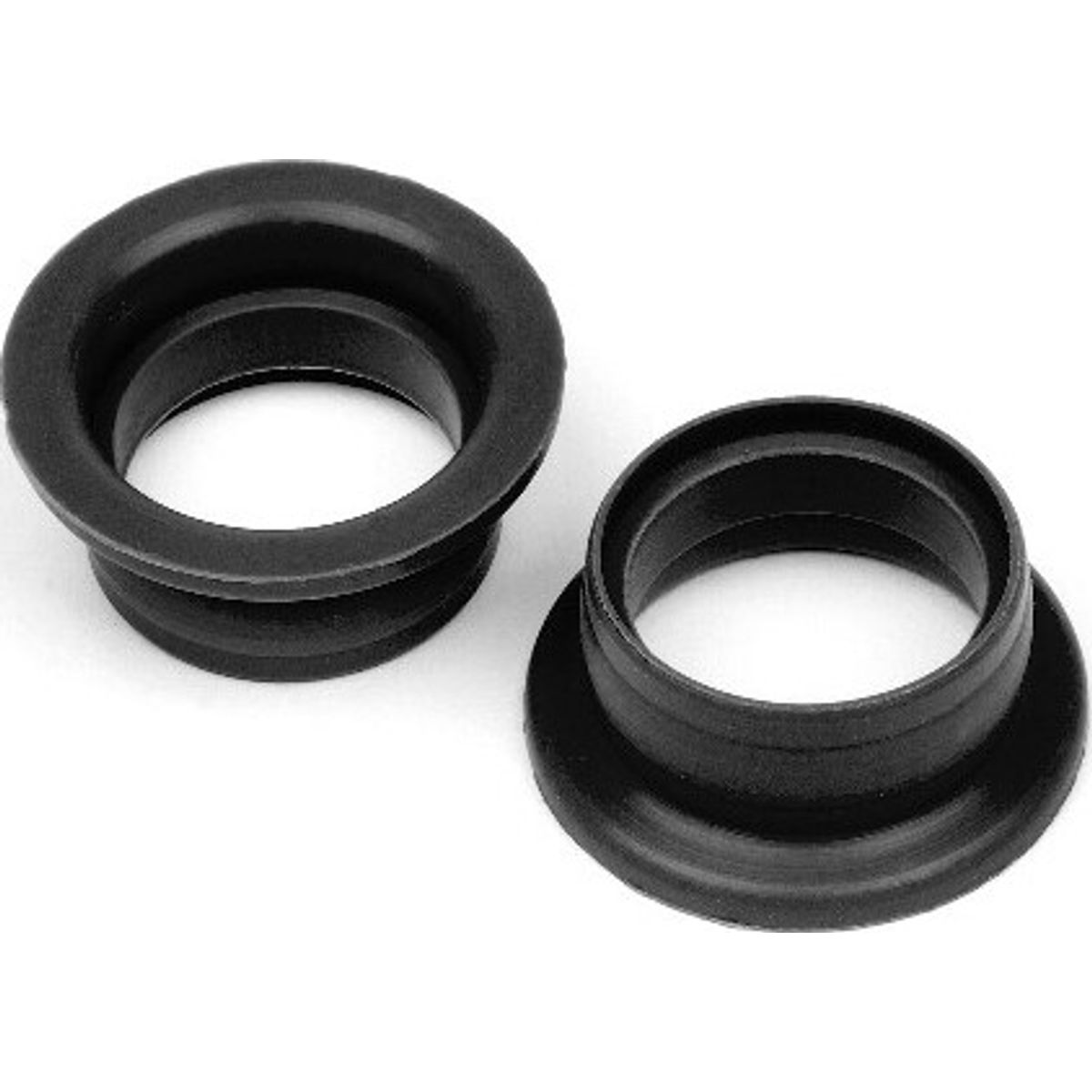 Shaped Exhaust Gasket (21 Size/2pcs) Black - Hp101002 - Hpi Racing