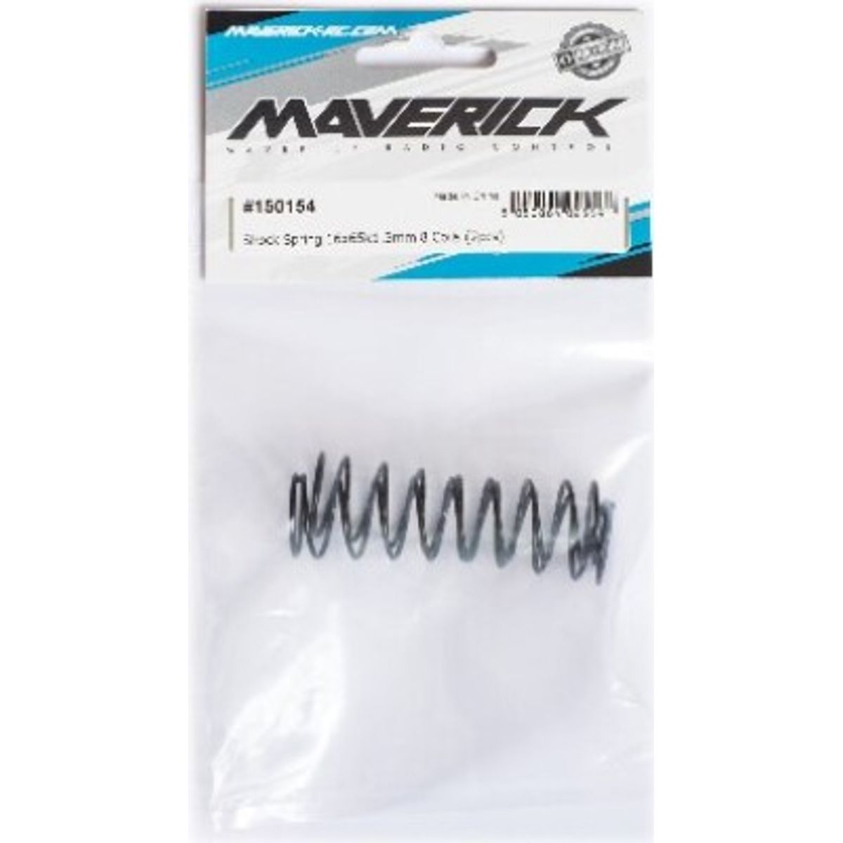 Shock Spring 16x65x1.3mm 8 Coils (2pcs) - Mv150154 - Maverick Rc