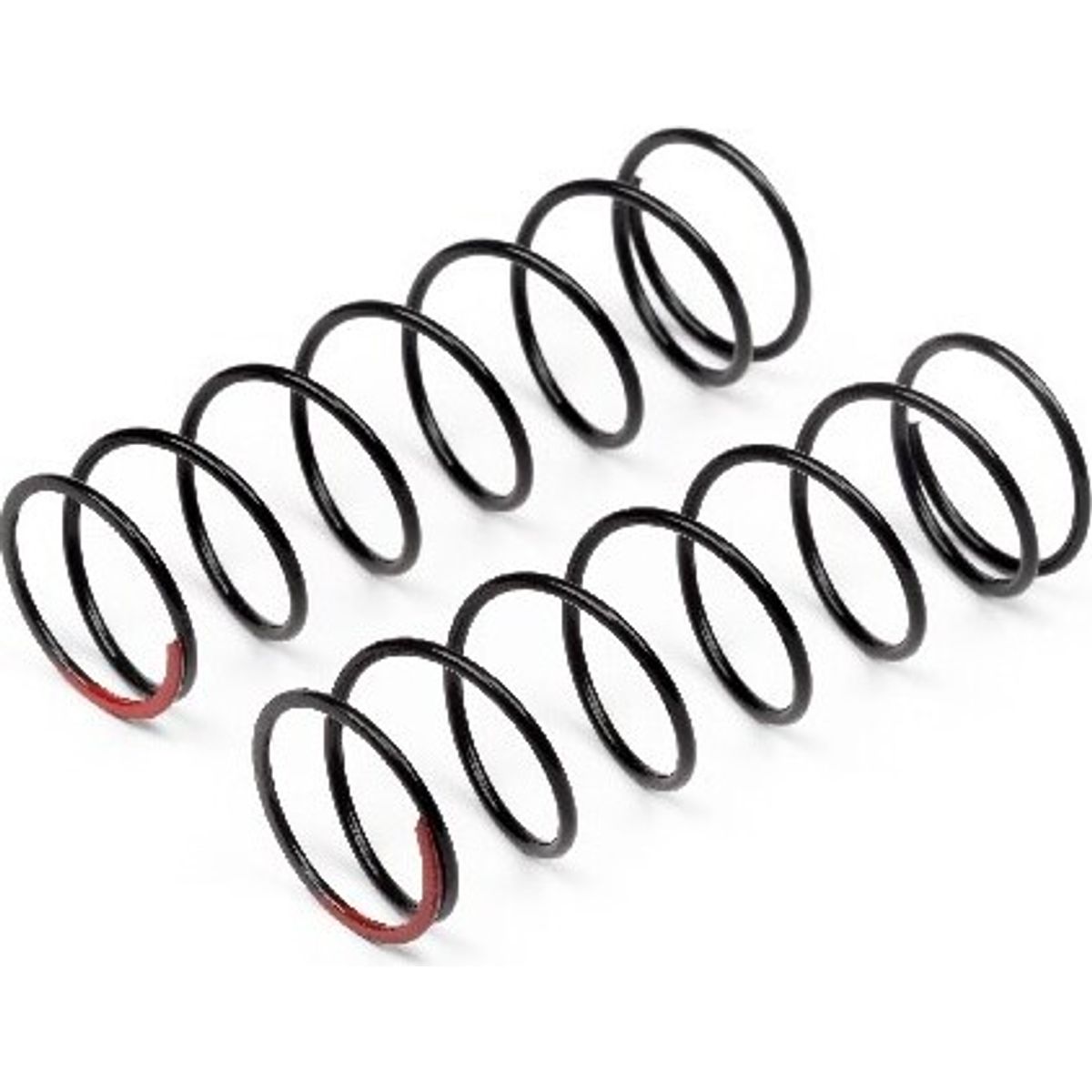 Shock Spring Front Firm 1.3x60x7.5 (red/2pcs) - Mv29138 - Maverick Rc