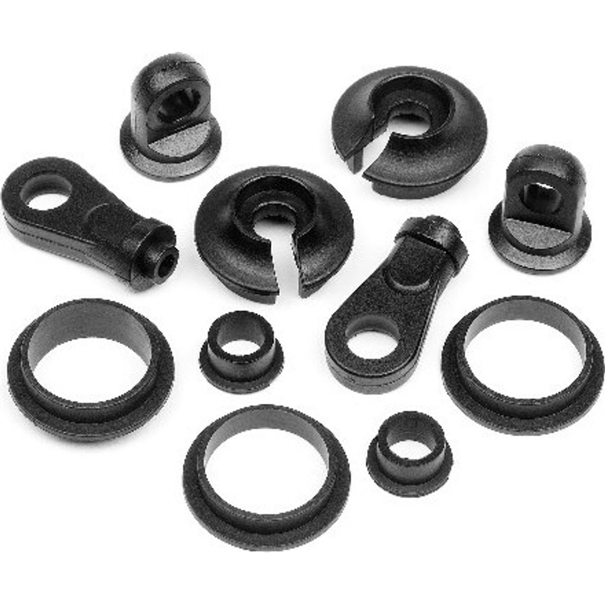 Shock Top & End Set - Hp101106 - Hpi Racing