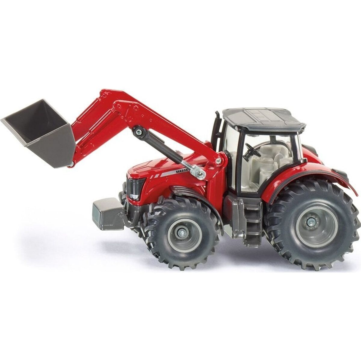 Siku - Massey Ferguson Traktor Med Frontlæsser - 1:50 - 1985