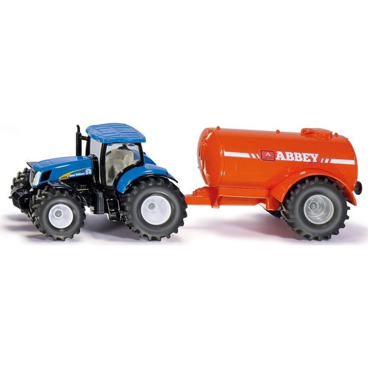 Siku - New Holland Traktor Med Enakslet Gyllevogn - 1:50 - 1945