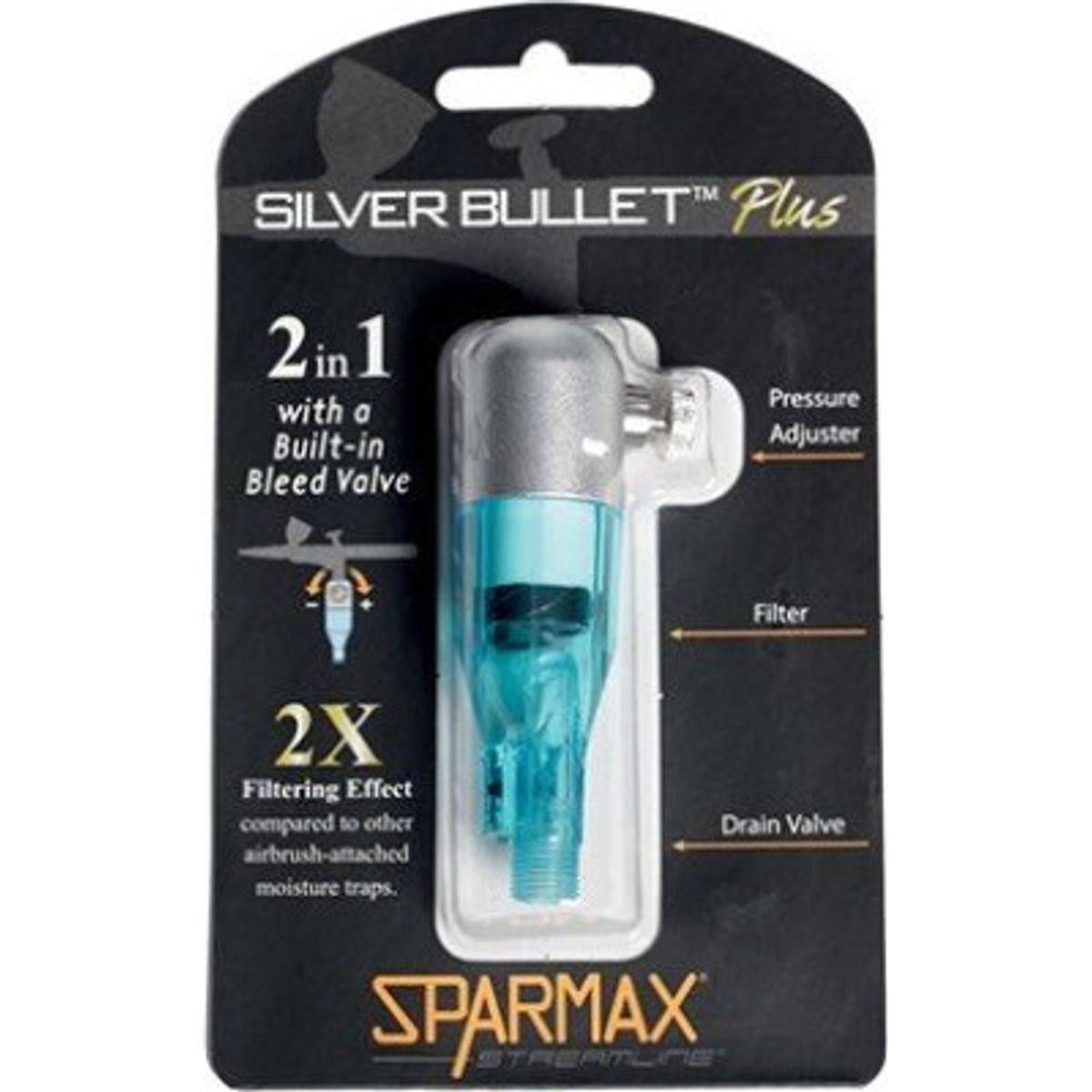 Sparmax - Silver Bullet Plus Til Airbrush