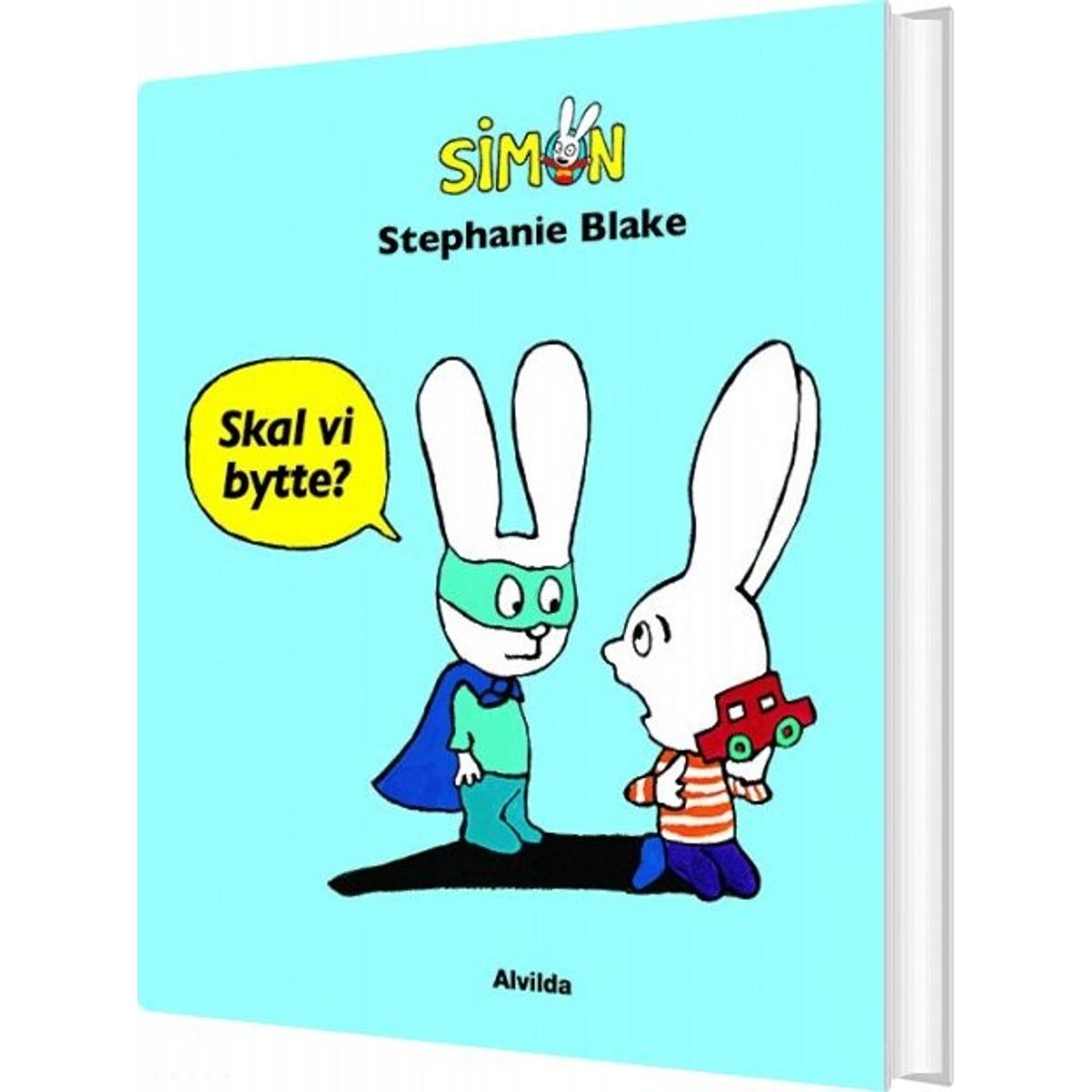 Simon - Skal Vi Bytte? - Stephanie Blake - Bog