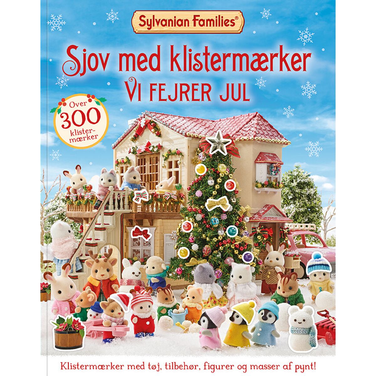 Sjov Med Klistermærker - Vi Fejrer Jul - Bog