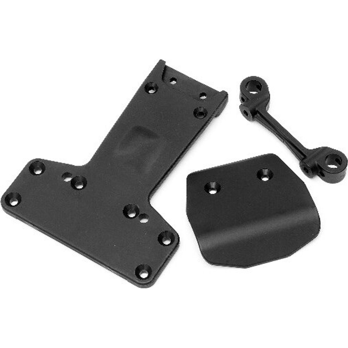 Skid Plate/rear Chassis Set - Hp85210 - Hpi Racing