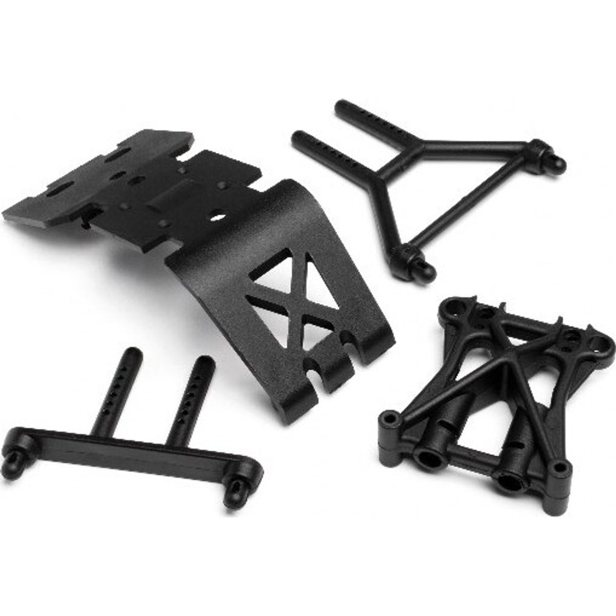 Skid Plate/shock Tower Set - Hp82014 - Hpi Racing