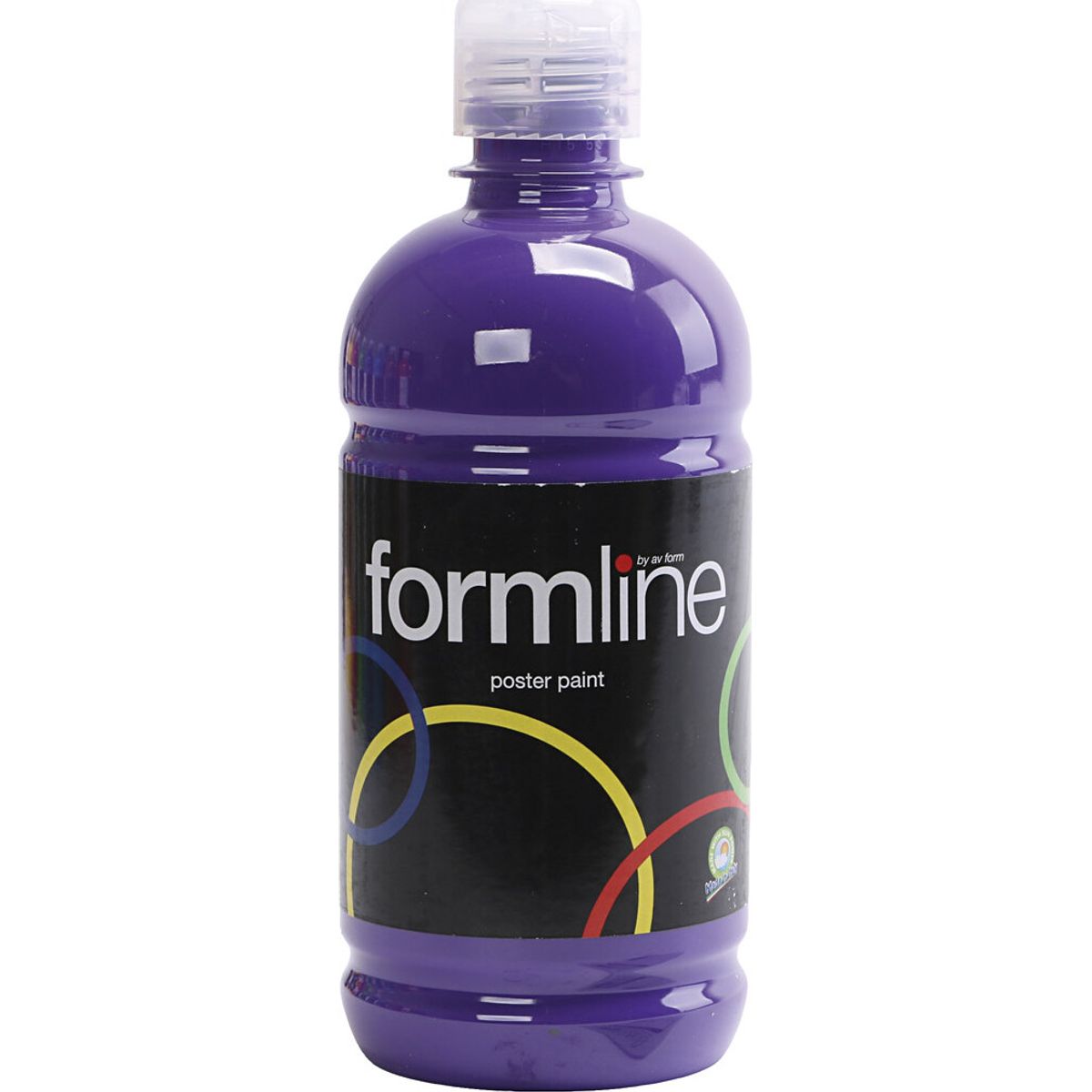 Tempera Maling - Børn Og Voksne - Mat - Violet - 500 Ml