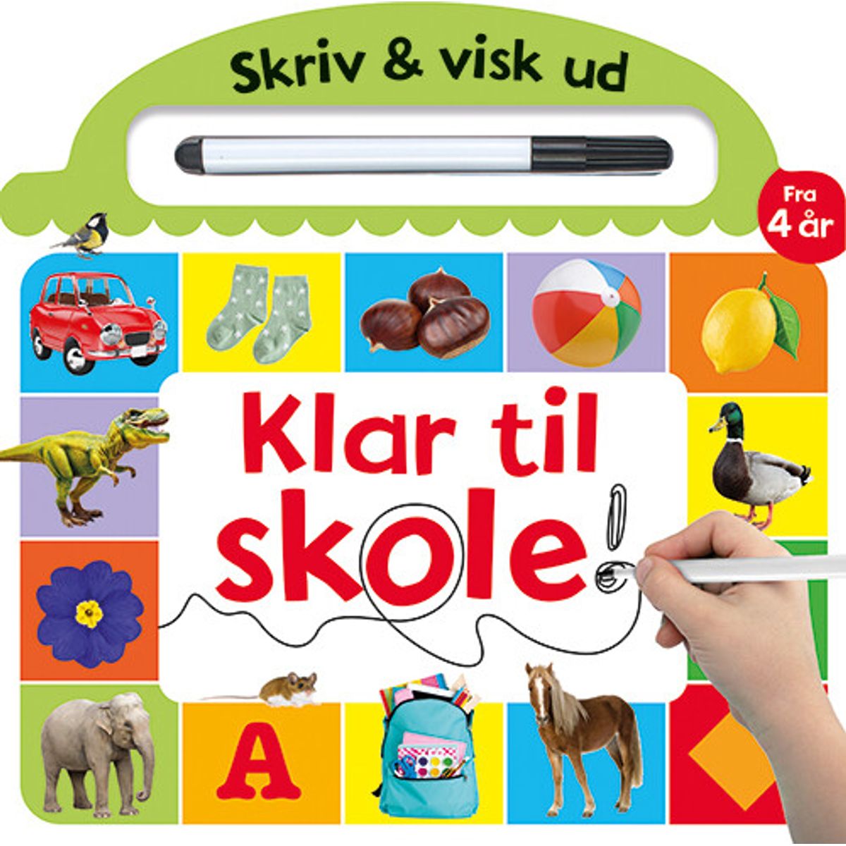 Skriv Og Visk Ud - Klar Til Skole - Bog