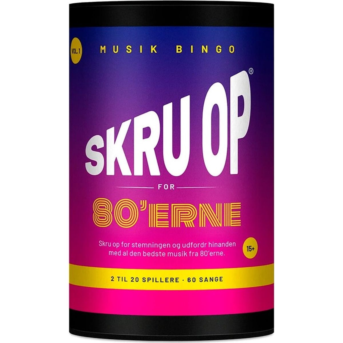 Musik Bingo - Skru Op For 80´erne