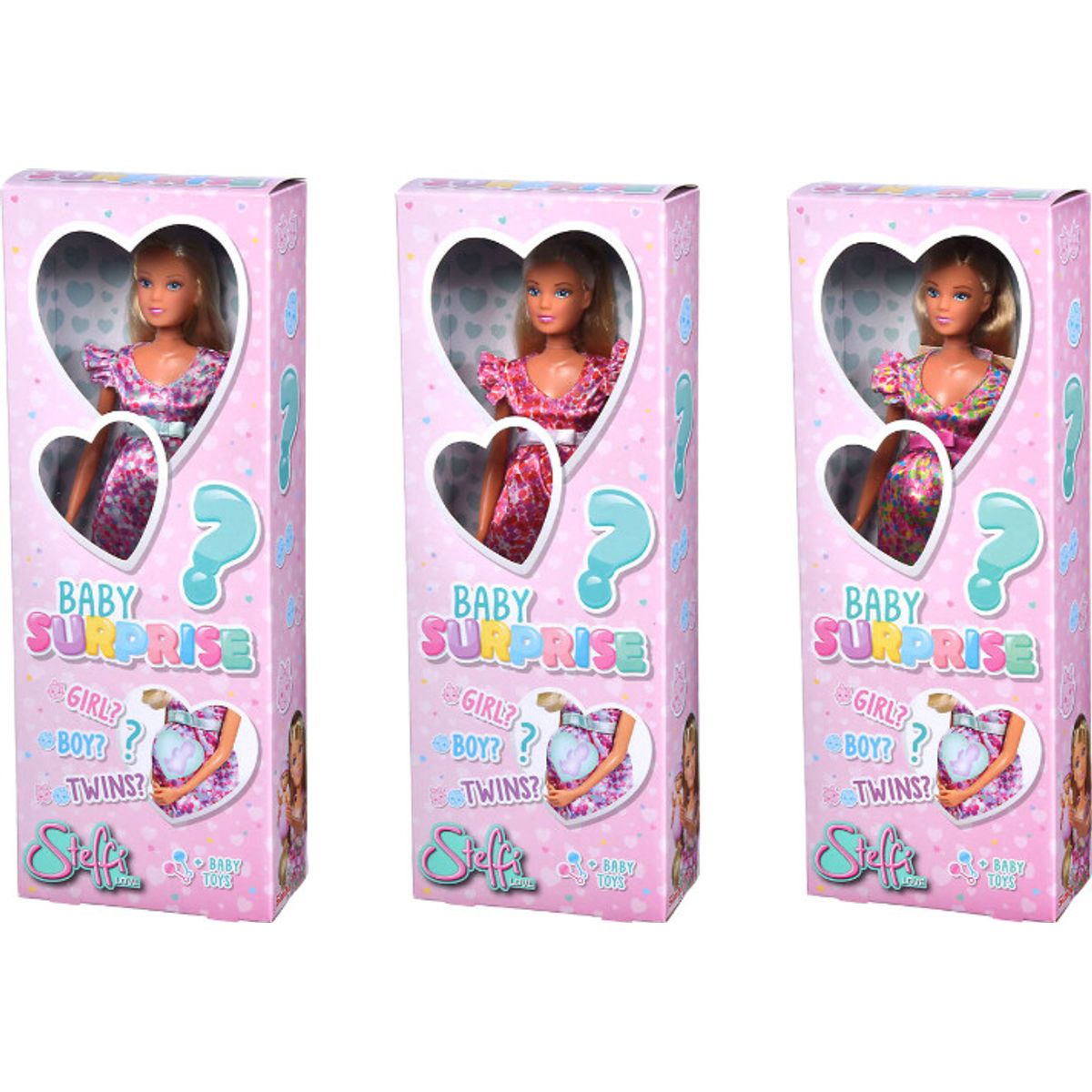 Steffi Love Dukke - Baby Surprise Steffi - 29 Cm - Assorteret