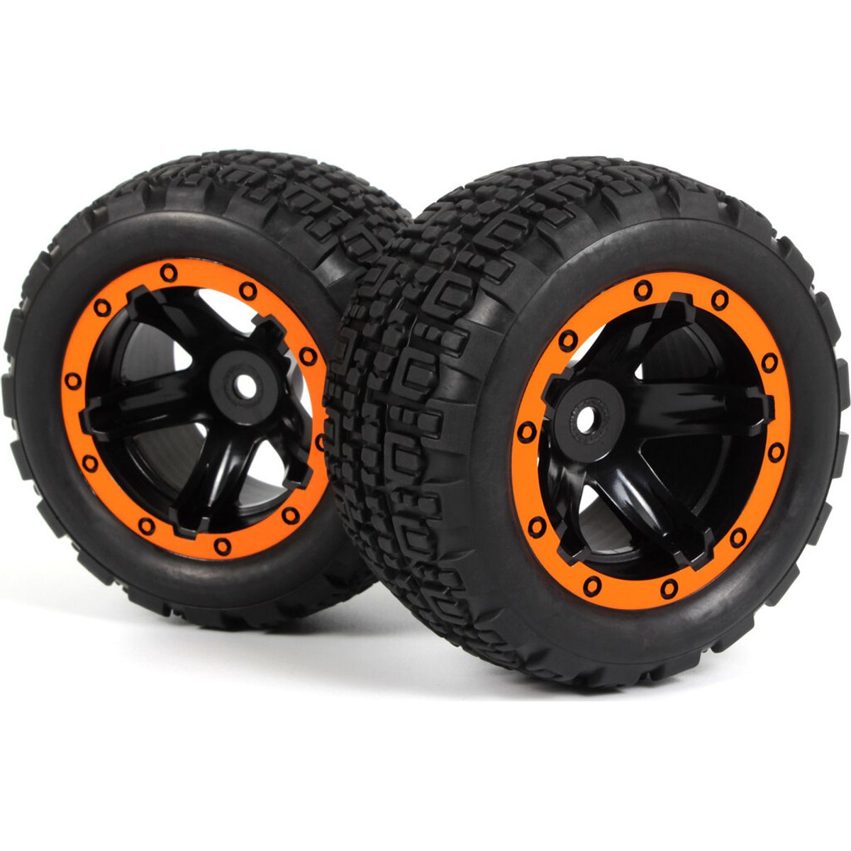 Slyder St Wheels/tires Assembled (black/orange) - 540197