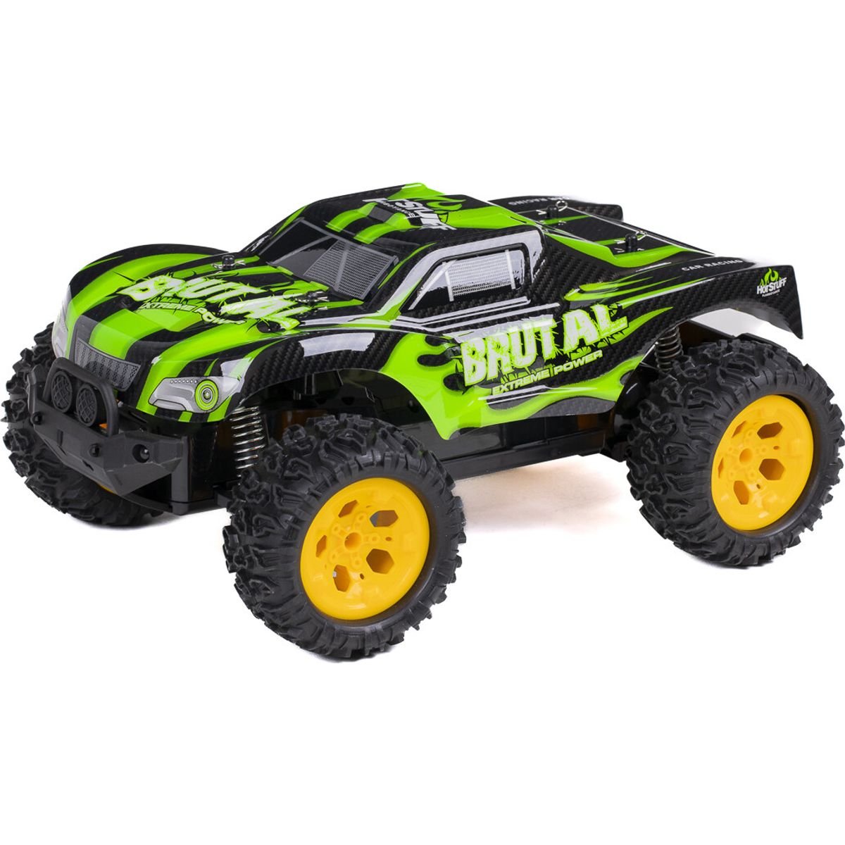 Fjernstyret Offroad Bil - Sneak Brutal - 1:12 - 2,4 Ghz - Grøn