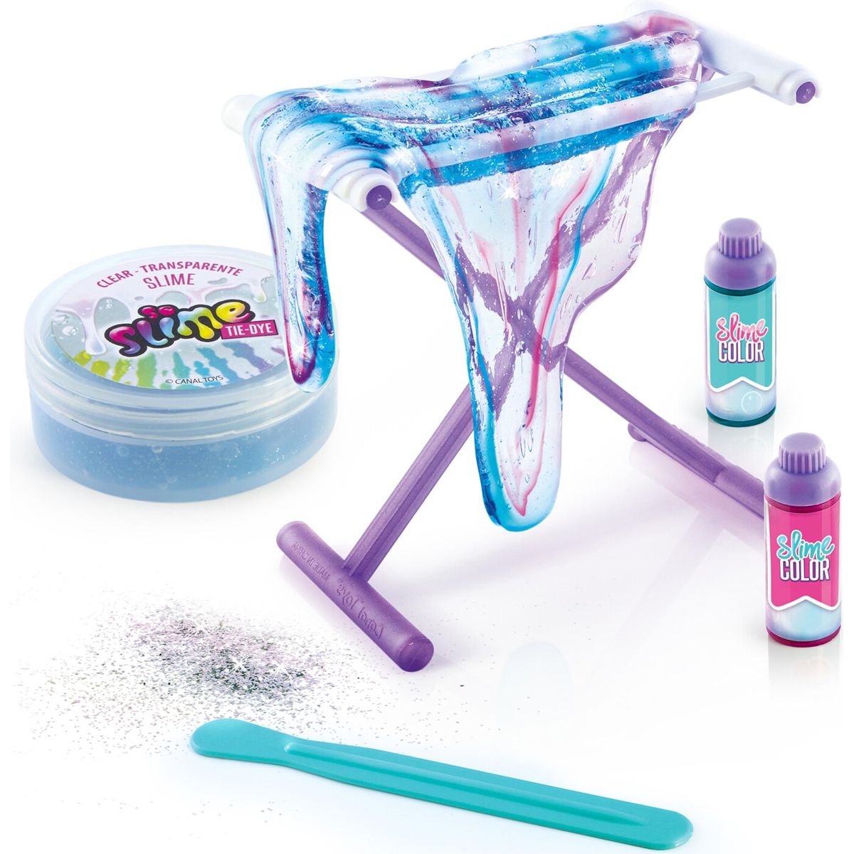 So Slime - Tie Dye Slime Kit - Tørrestativ