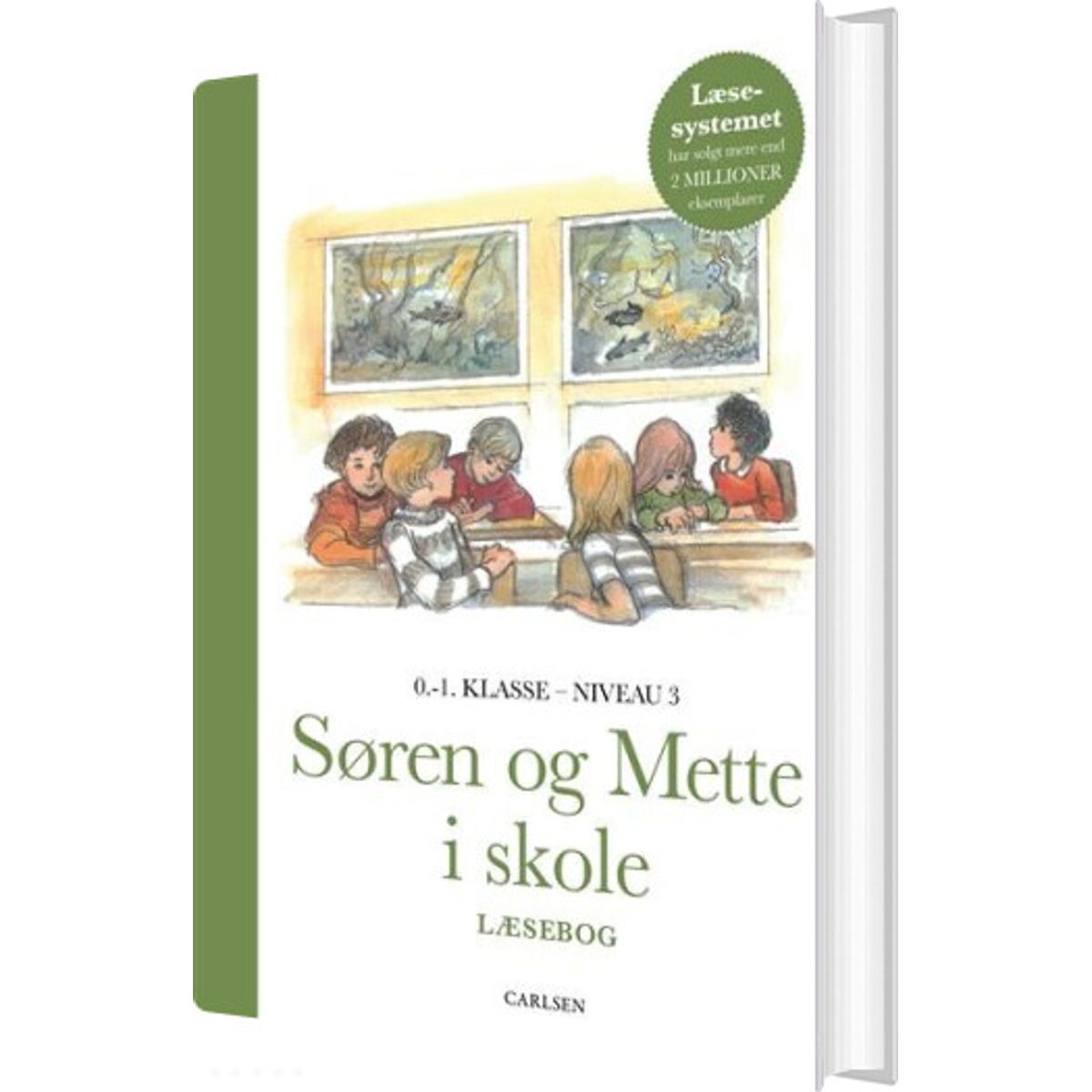 Søren Og Mette I Skole - Læsebog 3 - 0.-1. Klasse - Knud Hermansen - Bog