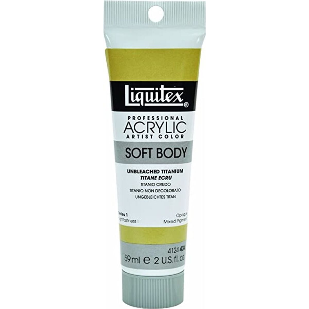 Liquitex - Akrylmaling - Soft Body - Unbleached Titanium 59 Ml