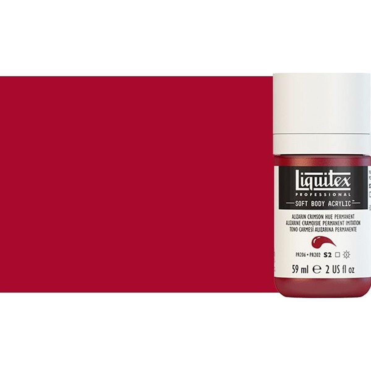 Liquitex - Akrylmaling - Alizarin Crimson Hue Permanent 59 Ml