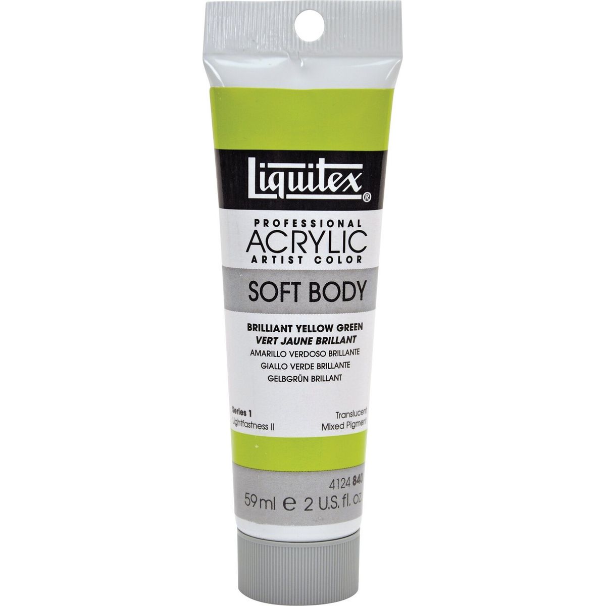 Liquitex - Akrylmaling - Soft Body - Brilliant Yellow Green 59 Ml