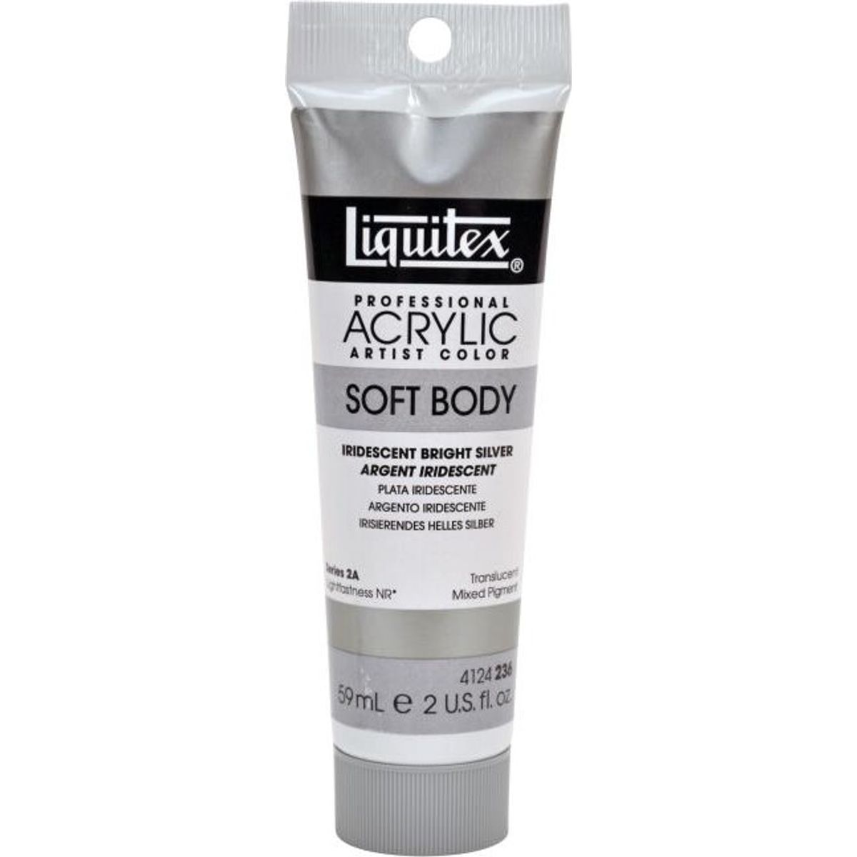 Liquitex - Akrylmaling - Soft Body - Iridescent Burnt Silver 59 Ml