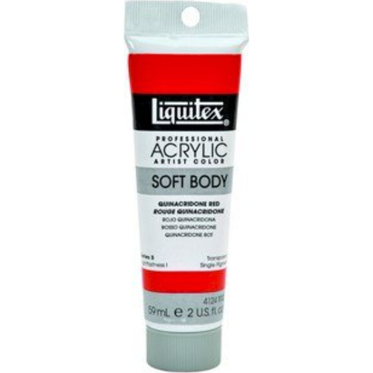 Liquitex - Akrylmaling - Soft Body - Quinacridone Red 59 Ml