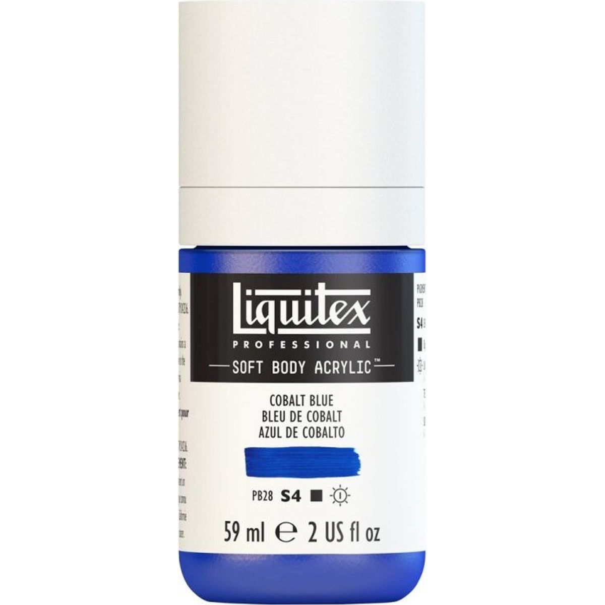 Liquitex - Akrylmaling - Soft Body - Cobalt Blue 946 Ml