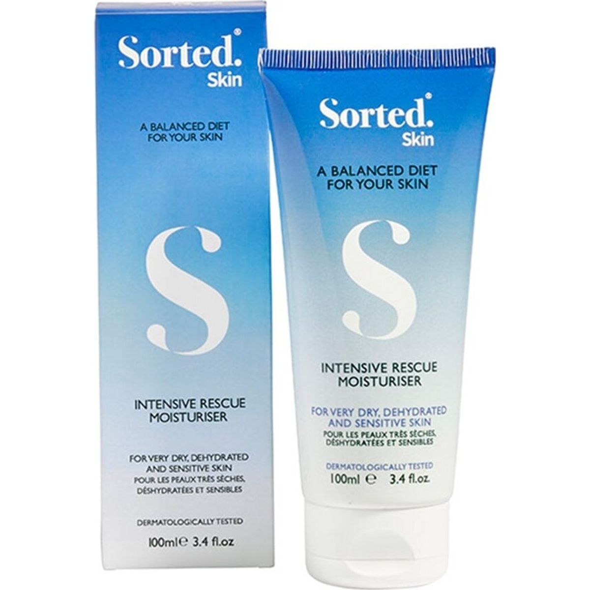 Sorted Skin - Intensive Rescue Moisturiser 100 Ml