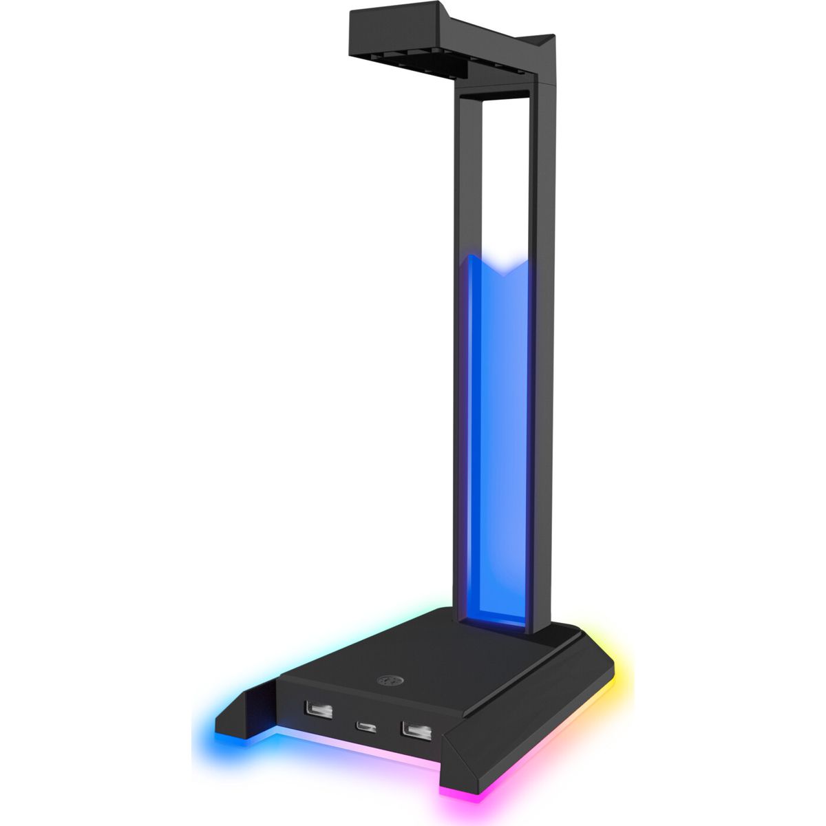 Speedlink - Excello Nx Rgb Headset Stand, Usb 2.0 Hub, Sort