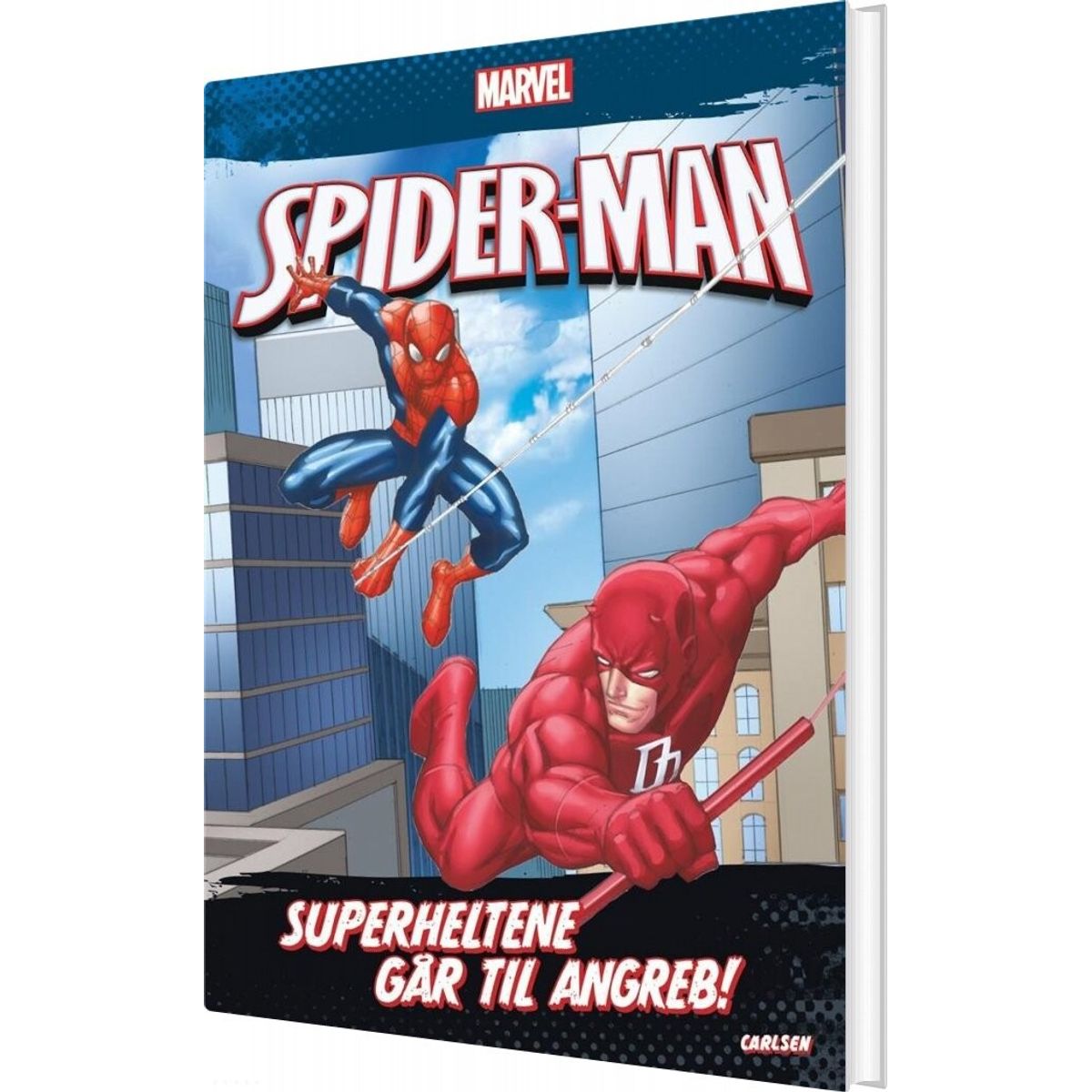 Spider-man - Superheltene Går Til Angreb! - Märvel - Bog