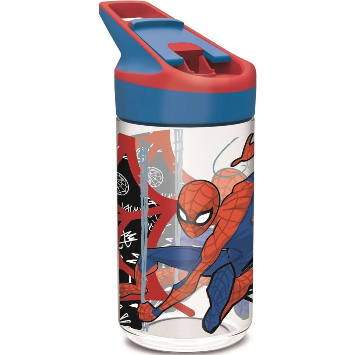 Spiderman - Urban Web Drikkedunk Med Sugerør 480 Ml