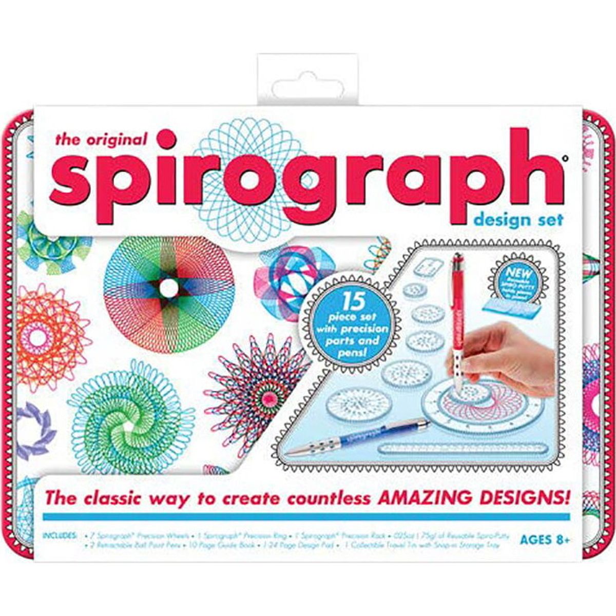 Spirograph Sæt - Design Tin