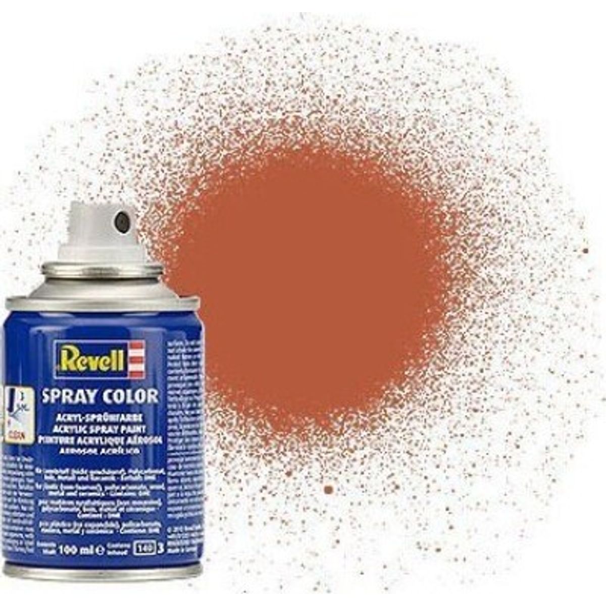 Revell - Spray Color Spraymaling - Brown Mat 100 Ml