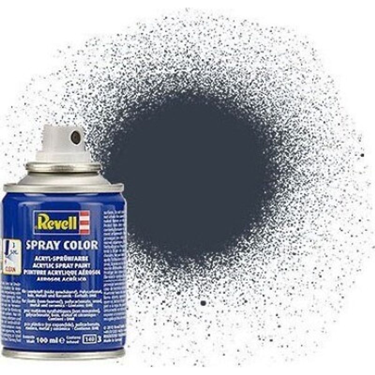 Revell - Spray Color Spraymaling - Tank Grey Mat 100 Ml