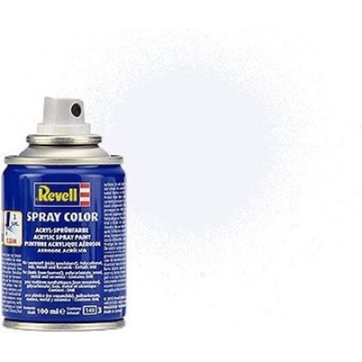 Revell - Spray Color Spraymaling - White Mat 100 Ml