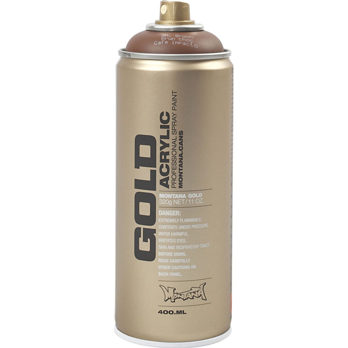 Montana Gold - Spraymaling - Brun - 400 Ml