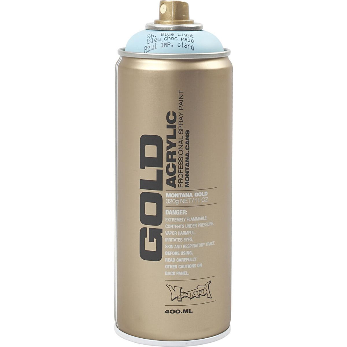 Montana Gold - Spraymaling - Lyseblå - 400 Ml