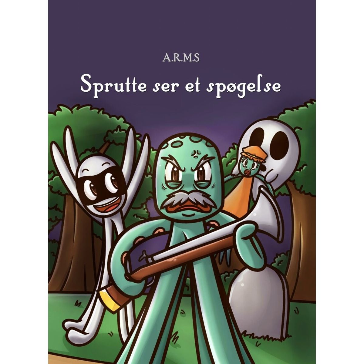 Sprutte Ser Et Spøgelse - Andreas Reinholdt Møller - Bog