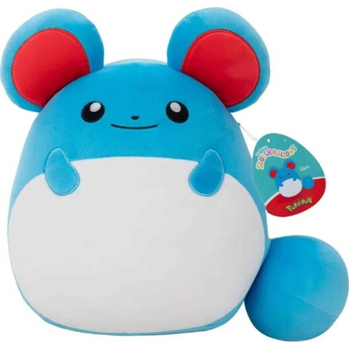 Squishmallows Bamse - Pokémon - Marill- 25 Cm