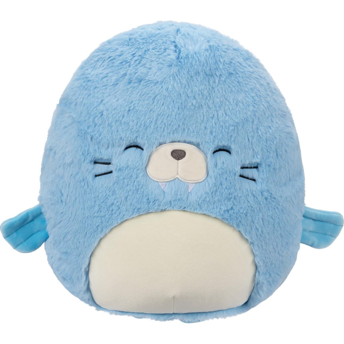 Squishmallows - 30 Cm Bamse P21 Fuzz A Mallows - Harvey Walrus