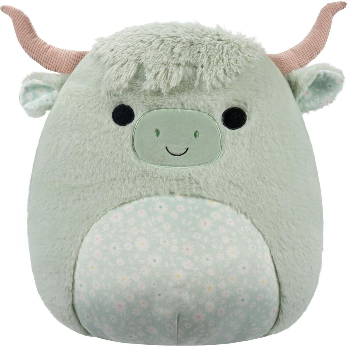 Squishmallows Bamse - Fuzz A Mallows - Iver Highland Cow - 40 Cm