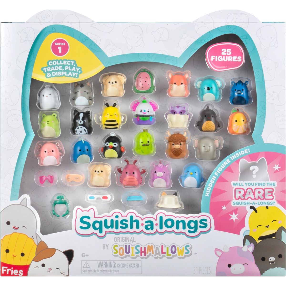 Squishalongs - 2,5 Cm 24 Pack