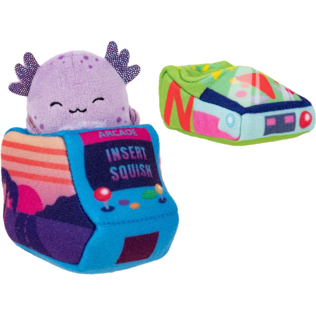 Squishmallows Bamse - Squishville Arcade Adventures Sæt