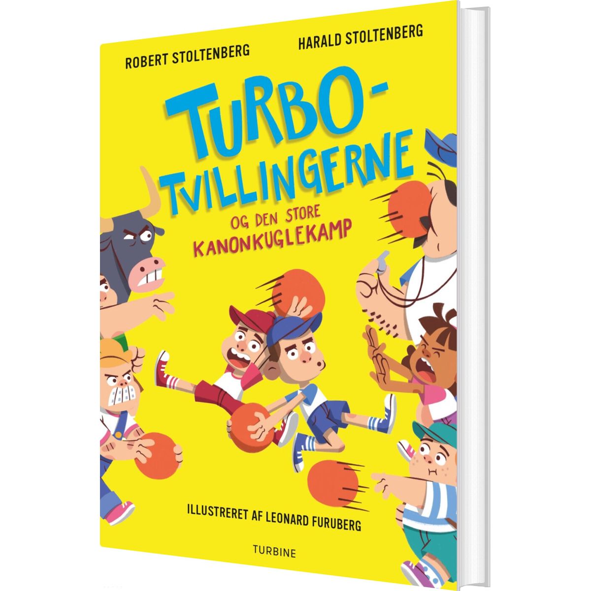 Turbotvillingerne Og Den Store Kanonkuglekamp - Robert Stoltenberg - Bog